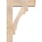 Ekena Millwork Merced Block Smooth Bracket w/ Offset Brace, Douglas Fir, 7 1/2"W x 26"D x 38"H BKT0806X26X38MRC05SDF - alternate 3